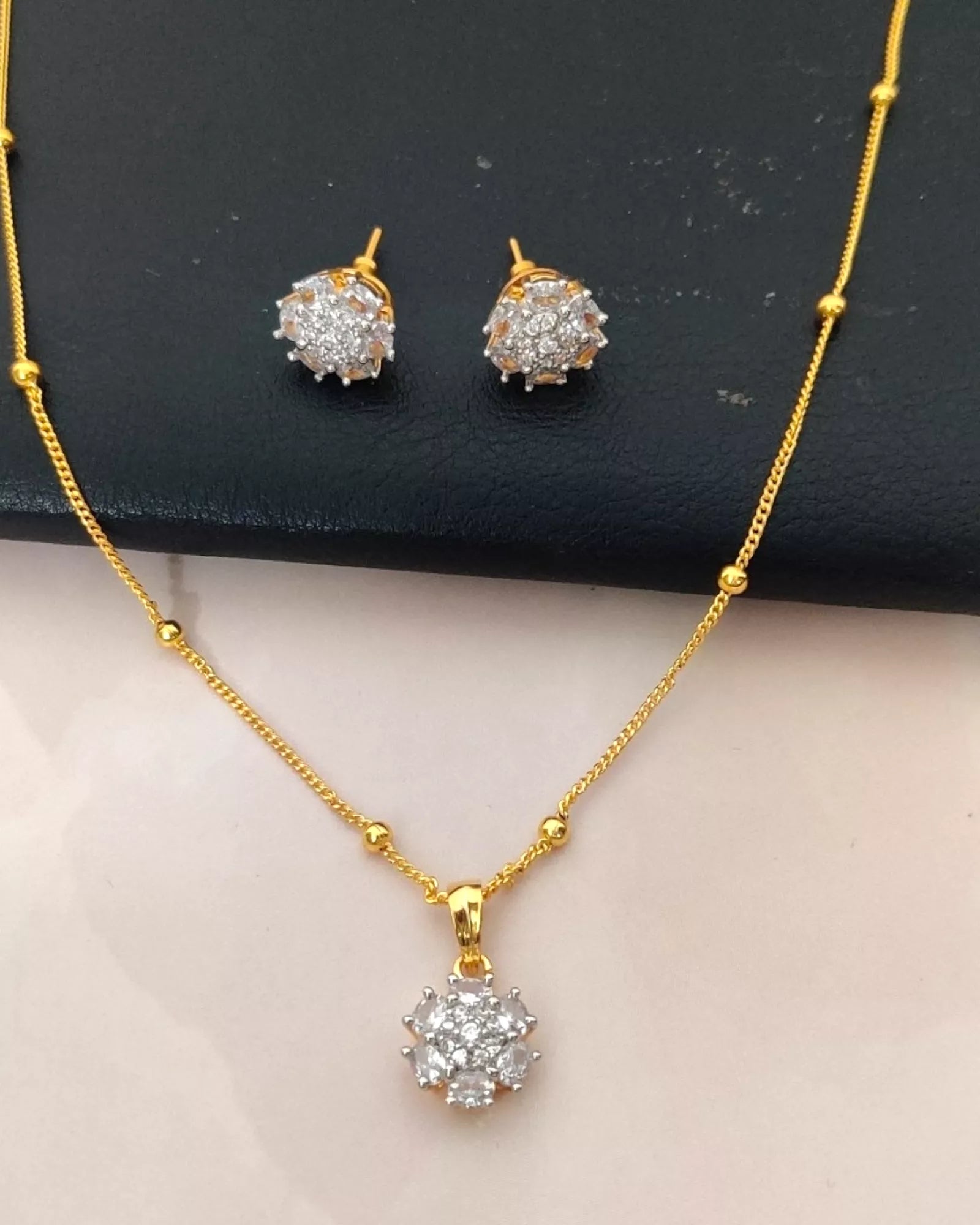 Cz pendant store set