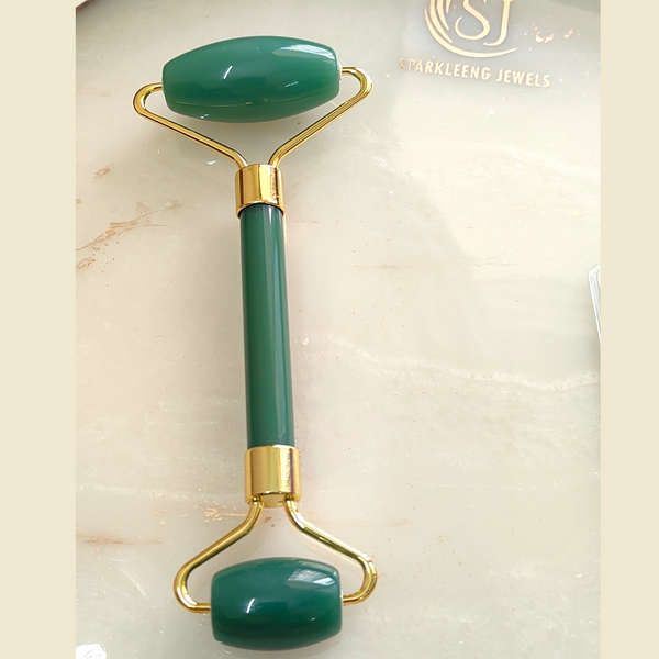 Real and Natural Jade Semi-Precious stone Roller - Sparkleeng Jewels