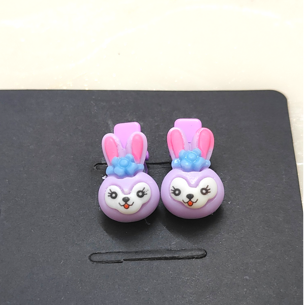 Bunny Kids Hair Clips - Sparkleeng Jewels