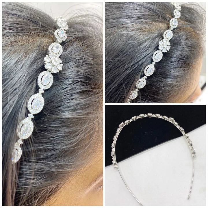 Zircona Hair Band - Sparkleeng  Jewels