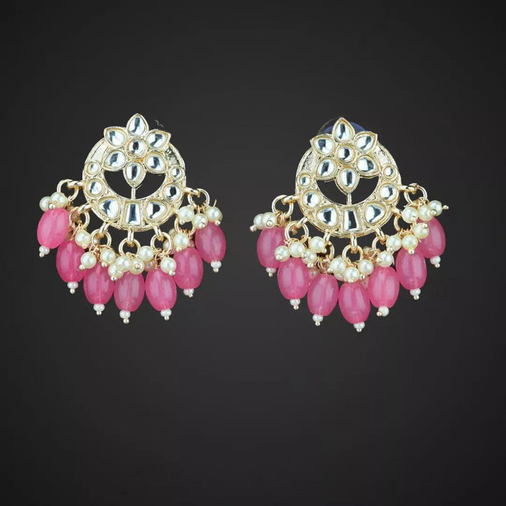 Indo Western Chand Bali - Sparkleeng  Jewels