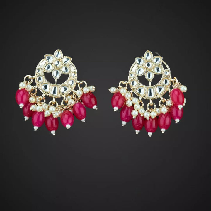 Indo Western Chand Bali - Sparkleeng  Jewels