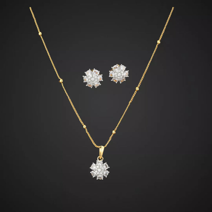 AD Star Pendant Set - Sparkleeng  Jewels