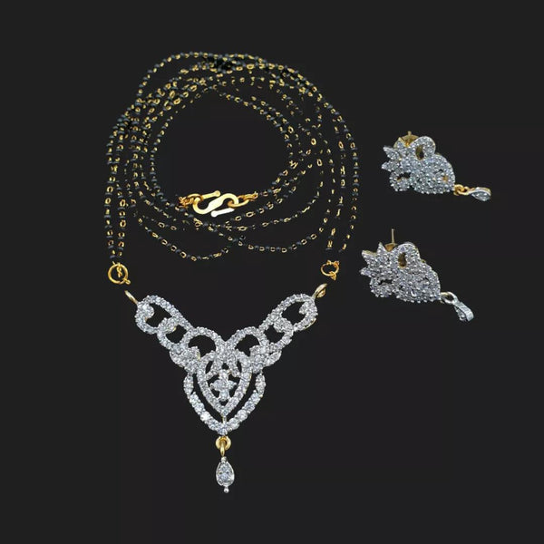 CZ Mangalsutra - CZ011 - Sparkleeng  Jewels