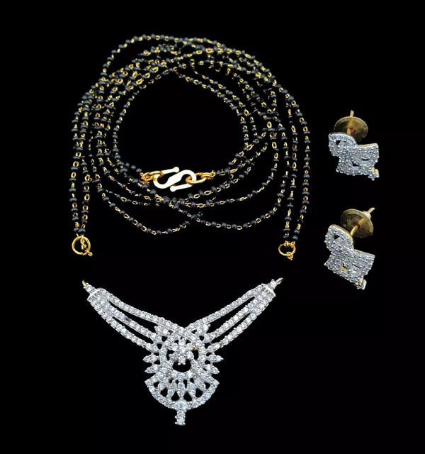 CZ Mangalsutra - CZ010 - Sparkleeng  Jewels