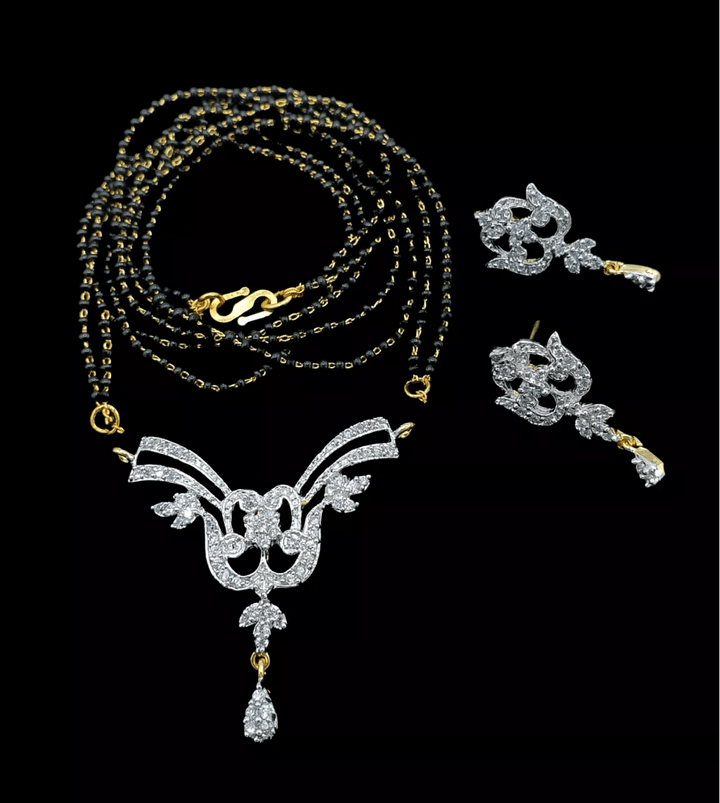 CZ Mangalsutra - CZ003 - Sparkleeng  Jewels