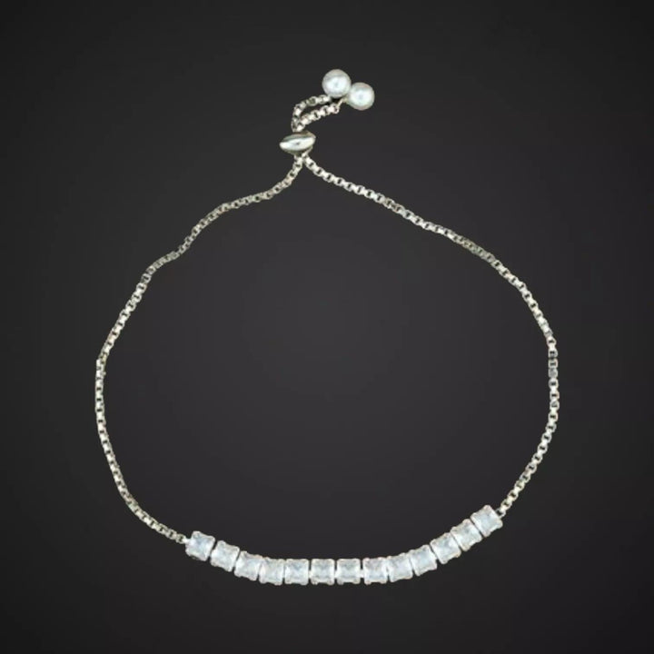 Classic CZ Loose Bracelet - Sparkleeng  Jewels