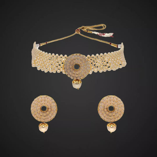 Meenakari Choker Set - Sparkleeng  Jewels