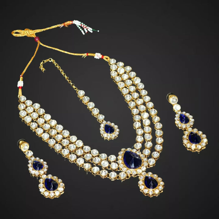 Party Wear Special Kundan Set - Sparkleeng  Jewels