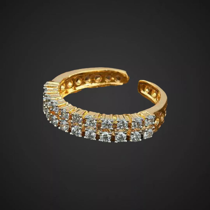 AD Band Ring - Sparkleeng  Jewels