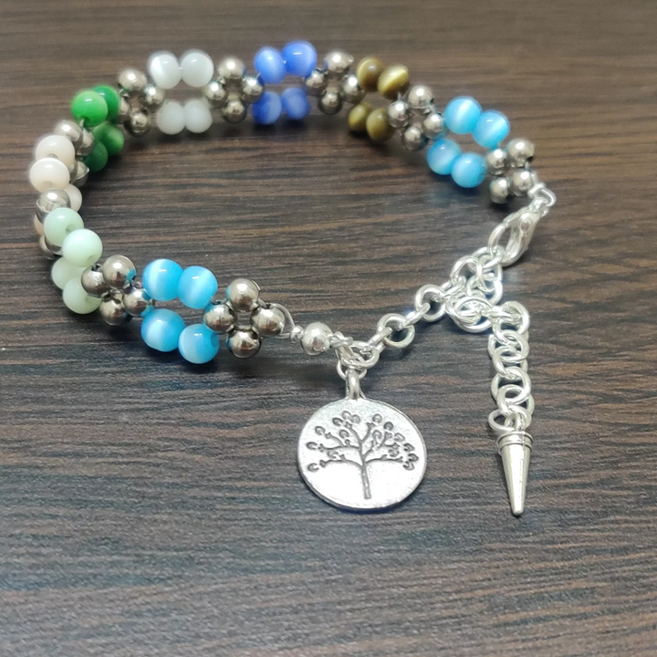 Tree of Life Multicolour Bracelet - Sparkleeng  Jewels