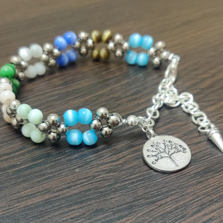 Tree of Life Multicolour Bracelet - Sparkleeng  Jewels