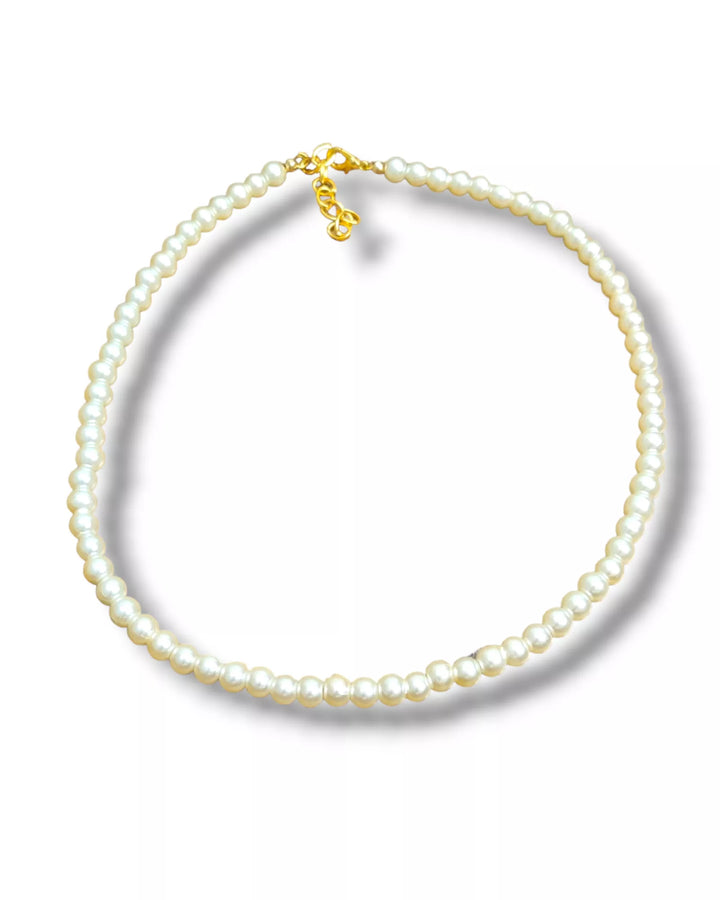 Minimal Pearl Necklace - Sparkleeng  Jewels