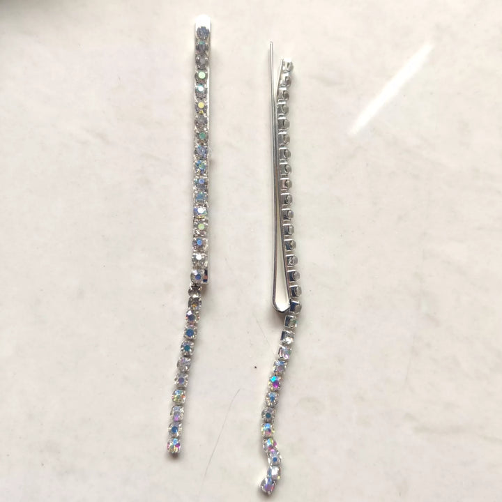 Rhinestone Classic Hair Clip - Sparkleeng Jewels