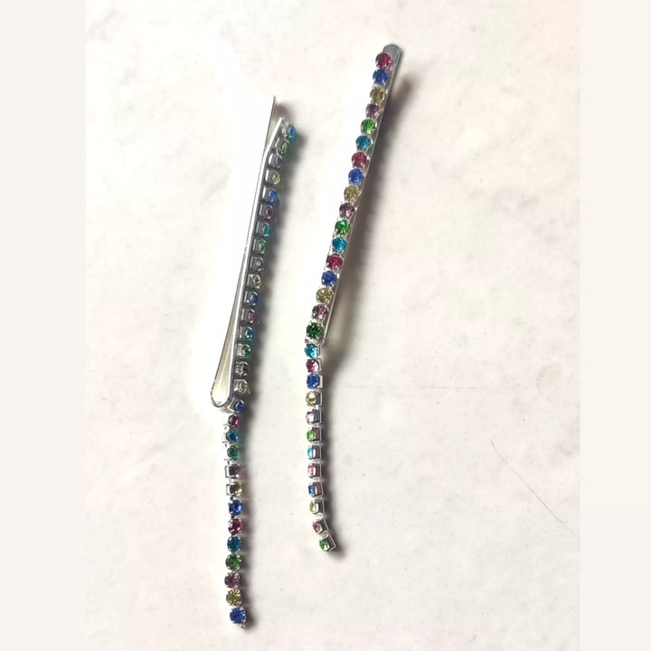 Rhinestone Classic Hair Clip - Sparkleeng Jewels