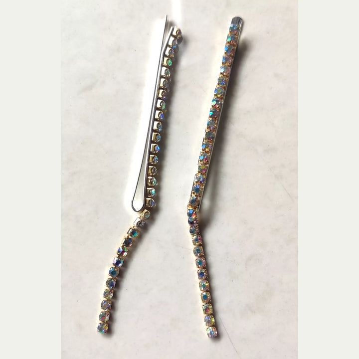 Rhinestone Classic Hair Clip - Sparkleeng Jewels